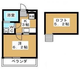 LUCE東船橋の物件間取画像